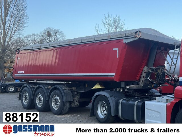 Schmitz Cargobull SKI 24 SL 7.2, Alumulde ca. 24m³, Liftachse, - Tippsemi: bilde 1 Schmitz Cargobull SKI 24 SL 7.2, Alumulde ca. 24m³, Liftachse, - Tippsemi: bilde 1