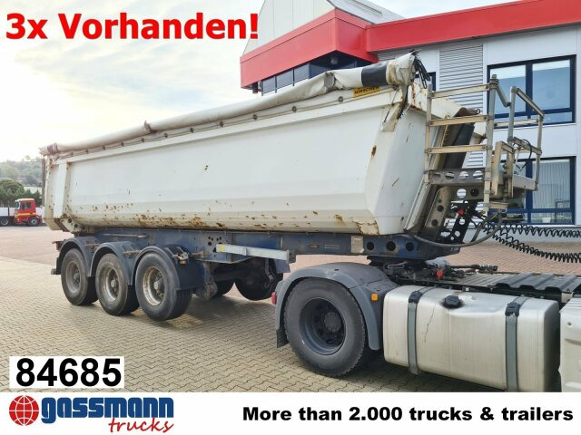 Schmitz Cargobull SKI 24 SL 7.2, Stahlmulde ca. 24m³, Liftachse - Tippsemi: bilde 1 Schmitz Cargobull SKI 24 SL 7.2, Stahlmulde ca. 24m³, Liftachse - Tippsemi: bilde 1