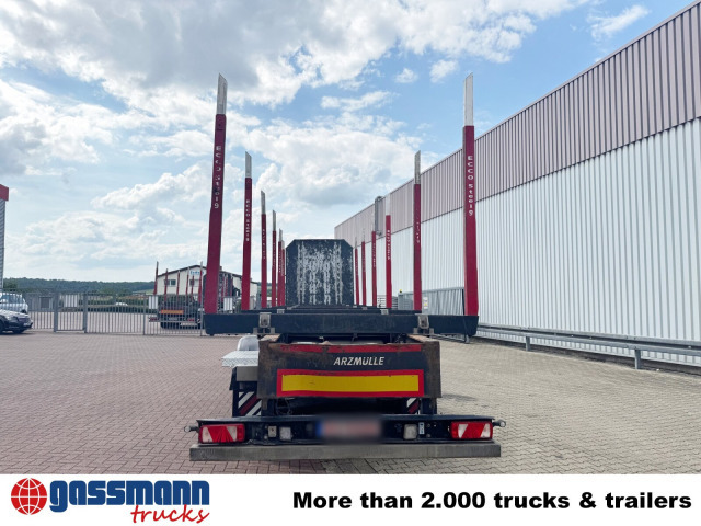 Schwarzmüller 3-Achs Holzauflieger, Liftachse, MEHRFACH - Tømmersemi: bilde 4 Schwarzmüller 3-Achs Holzauflieger, Liftachse, MEHRFACH - Tømmersemi: bilde 4
