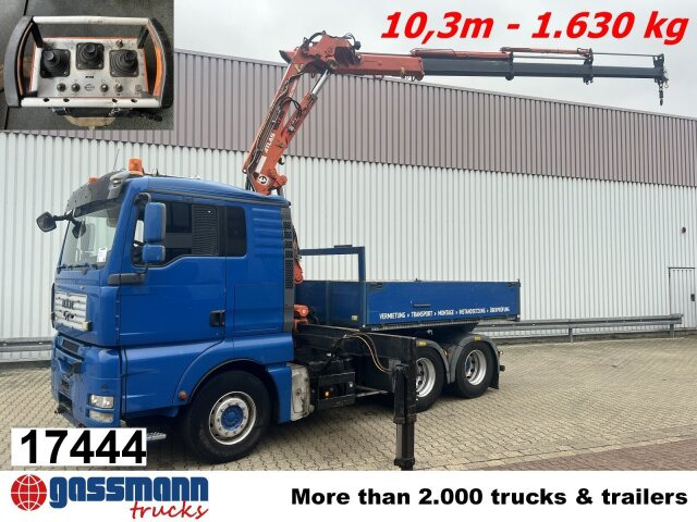 MAN TGA 26.480 6x4 BL, Intarder, SZM/Pritsche, Kran - Trekkvogn: bilde 1 MAN TGA 26.480 6x4 BL, Intarder, SZM/Pritsche, Kran - Trekkvogn: bilde 1