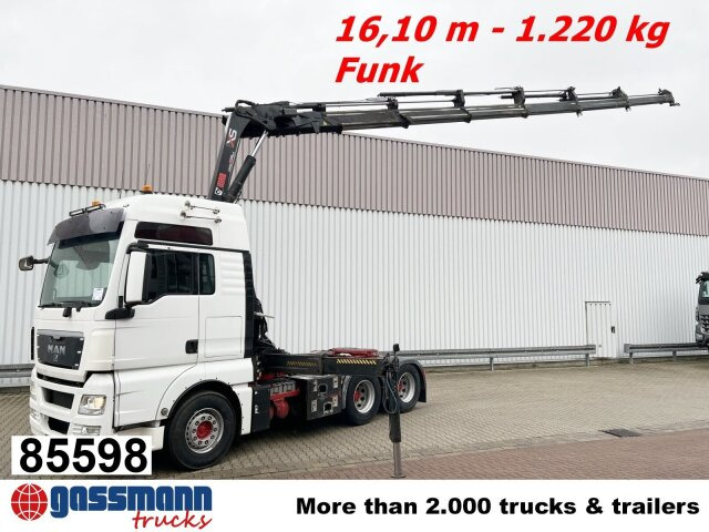 MAN TGX 26.480 6x4 BLS mit Kran Hiab 288E-6 Hipro, - Trekkvogn: bilde 1 MAN TGX 26.480 6x4 BLS mit Kran Hiab 288E-6 Hipro, - Trekkvogn: bilde 1