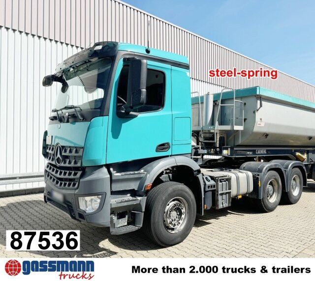 Mercedes-Benz Arocs 3343 S 6x4, Full Steel, 3x Vorhanden! - Trekkvogn: bilde 1 Mercedes-Benz Arocs 3343 S 6x4, Full Steel, 3x Vorhanden! - Trekkvogn: bilde 1