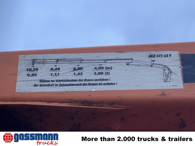 Unimog U400 4x4, Frontzapfwelle, Kipper, Kran MKG HKL - Tippbil, Kranbil: bilde 4 Unimog U400 4x4, Frontzapfwelle, Kipper, Kran MKG HKL - Tippbil, Kranbil: bilde 4