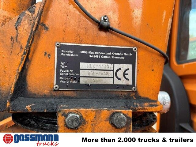 Unimog U400 4x4, Frontzapfwelle, Kipper, Kran MKG HKL - Tippbil, Kranbil: bilde 3 Unimog U400 4x4, Frontzapfwelle, Kipper, Kran MKG HKL - Tippbil, Kranbil: bilde 3