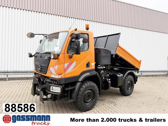 Unimog U 20 4x4, Kipper, Zapfwelle, - Varebil: bilde 1 Unimog U 20 4x4, Kipper, Zapfwelle, - Varebil: bilde 1