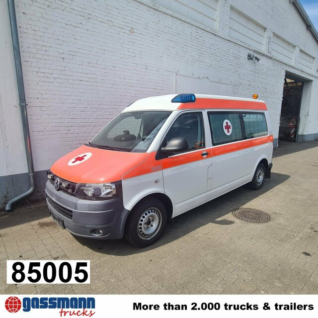 Volkswagen T5 2.0 TDI, Krankenwagen - Ambulanse: bilde 1 Volkswagen T5 2.0 TDI, Krankenwagen - Ambulanse: bilde 1