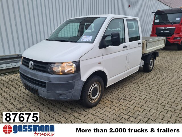 Volkswagen T5 Doka 4x2, 2.0 ltr. TDI Pritsche - Varebil med plan, Varebil med dobbelt førerhus: bilde 1 Volkswagen T5 Doka 4x2, 2.0 ltr. TDI Pritsche - Varebil med plan, Varebil med dobbelt førerhus: bilde 1