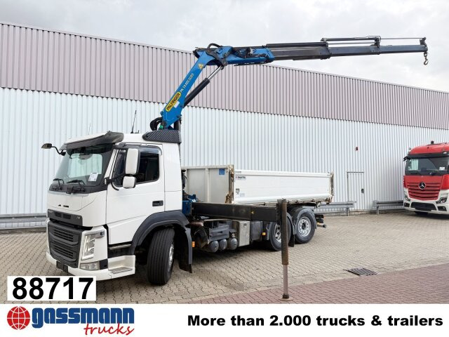Volvo FM 460 6x2, Lenk-/Liftachse, Alu-Bordwände, - Tippbil, Kranbil: bilde 1 Volvo FM 460 6x2, Lenk-/Liftachse, Alu-Bordwände, - Tippbil, Kranbil: bilde 1
