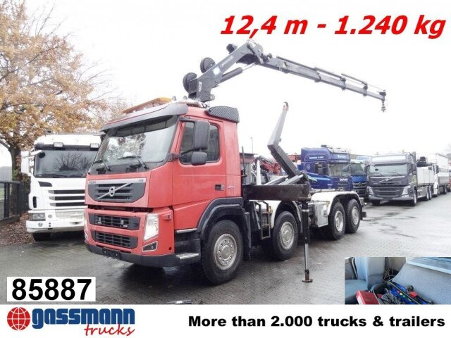 Volvo FM 460 8x2-6, Lenk-/Liftachse, Kran HMF 2020-K4, - Krokbil, Kranbil: bilde 1 Volvo FM 460 8x2-6, Lenk-/Liftachse, Kran HMF 2020-K4, - Krokbil, Kranbil: bilde 1