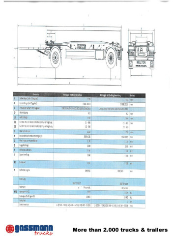 Wielton PS2H M3 Schlitten-Abrollanhänger - Krokhenger/ Liftdumper henger: bilde 4 Wielton PS2H M3 Schlitten-Abrollanhänger - Krokhenger/ Liftdumper henger: bilde 4