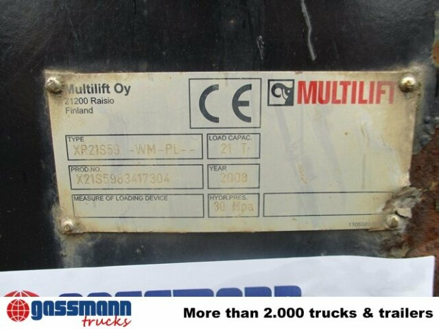 XR21S59 Abrollanlage - Krokløfter/ Liftdumper: bilde 5 XR21S59 Abrollanlage - Krokløfter/ Liftdumper: bilde 5