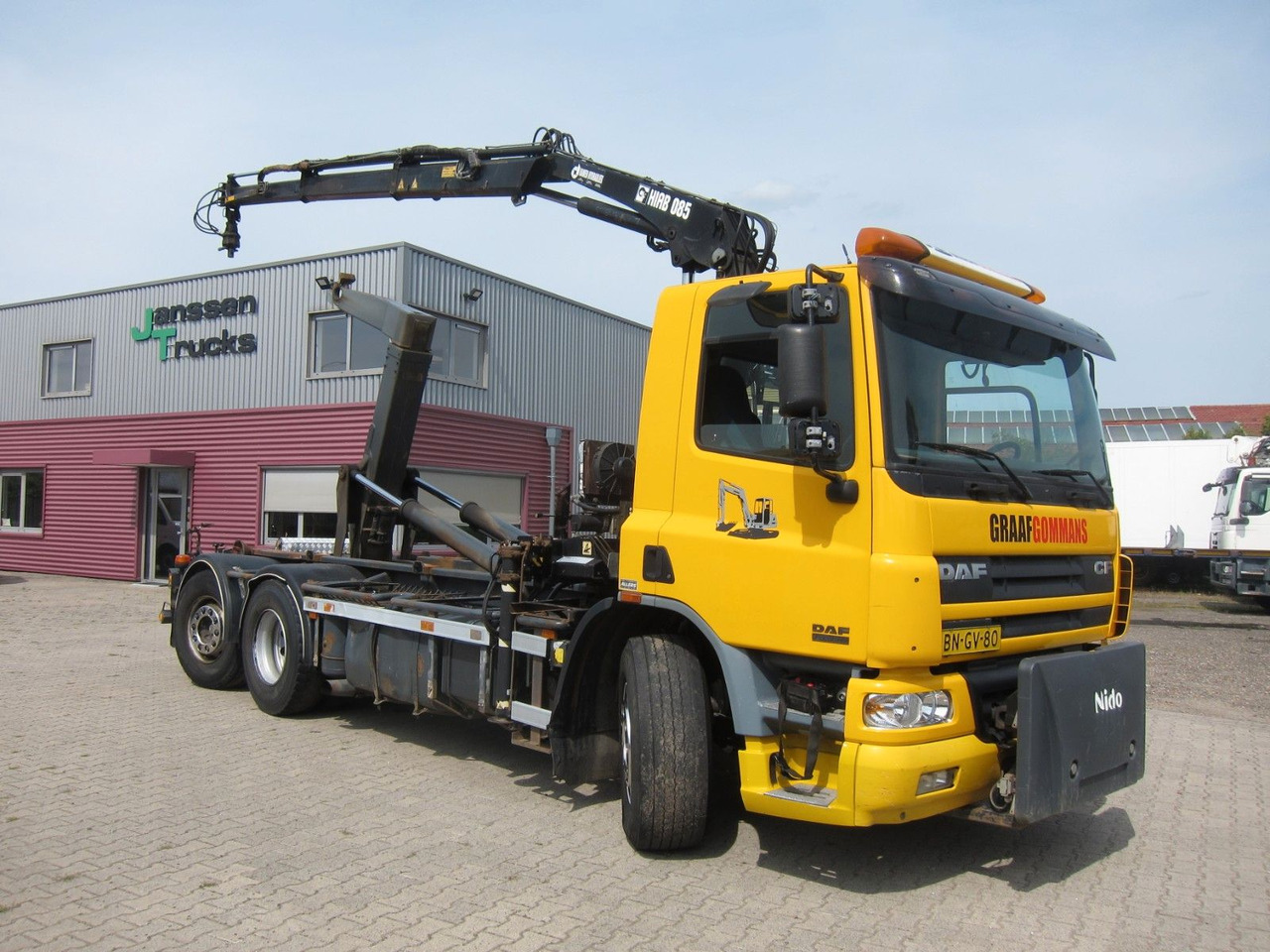 DAF CF 75 310 6X2*4 Hiab Kran Haken Manual Funk E3 - Krokbil, Kranbil: bilde 1 DAF CF 75 310 6X2*4 Hiab Kran Haken Manual Funk E3 - Krokbil, Kranbil: bilde 1