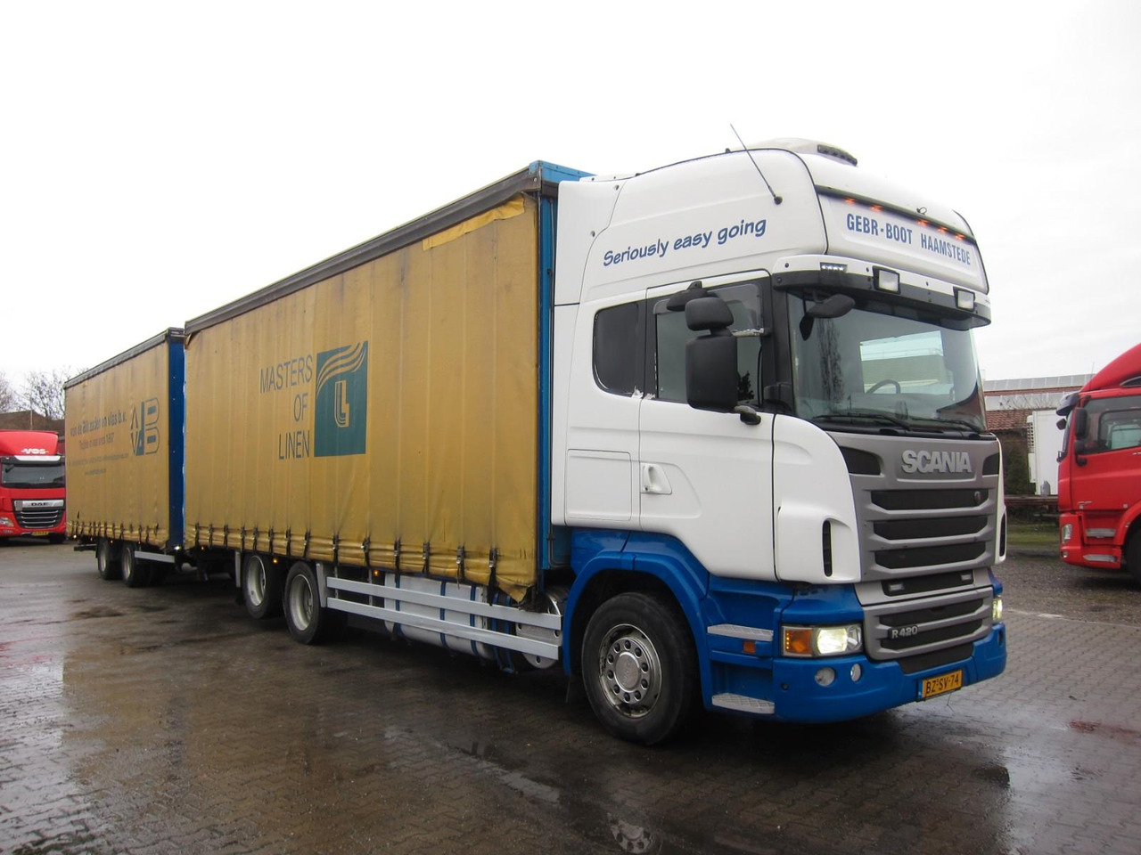 Scania R 420 B Topline 6X2 komplettzug 115m3 Retarder - Kapellbil: bilde 1 Scania R 420 B Topline 6X2 komplettzug 115m3 Retarder - Kapellbil: bilde 1