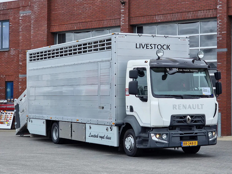 Renault Midlum D210 4x2 - NEW - Pezzaioli 1 deck - Ventilation - 17.9M2 - Ramp - Euro6d - Dyretransport lastebil: bilde 1 Renault Midlum D210 4x2 - NEW - Pezzaioli 1 deck - Ventilation - 17.9M2 - Ramp - Euro6d - Dyretransport lastebil: bilde 1