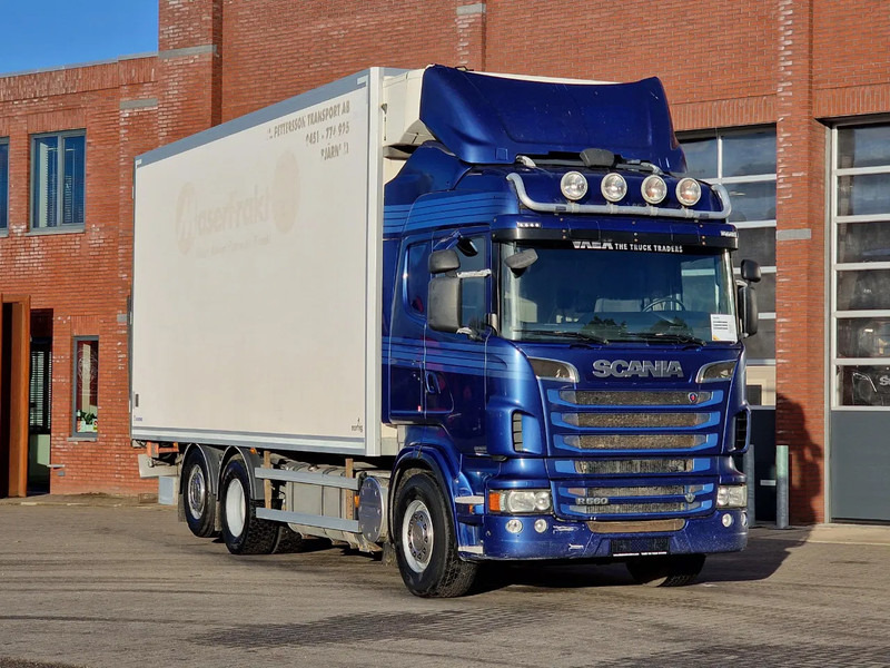 Scania R560 V8 Topline 6x2*4 - Frigo - Loadlift - Full air - Euro 5 - Isotermisk lastebil: bilde 1 Scania R560 V8 Topline 6x2*4 - Frigo - Loadlift - Full air - Euro 5 - Isotermisk lastebil: bilde 1