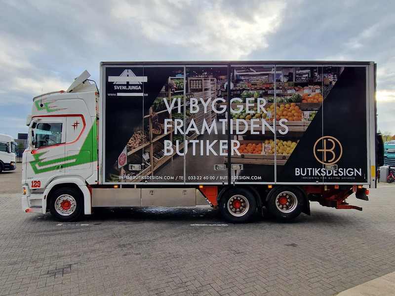 Scania R580 V8 NGS Highline 6x2 - Box with sidedoors - Loadlift - Retarder - Full air - 475 wb - Skapbil: bilde 5 Scania R580 V8 NGS Highline 6x2 - Box with sidedoors - Loadlift - Retarder - Full air - 475 wb - Skapbil: bilde 5
