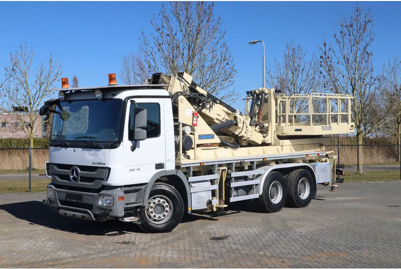 Mercedes-Benz Actros 2636 6X4 | TUNNEL PLATFORM | REMOTE DRIVING - Lastebil: bilde 5 Mercedes-Benz Actros 2636 6X4 | TUNNEL PLATFORM | REMOTE DRIVING - Lastebil: bilde 5