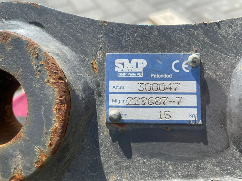 Hydraulisk saks for Bygg og anlegg SMP S30 | HALF-AUTO QUICK COUPLER | SNELWISSEL | VOLVO EC18: bilde 10