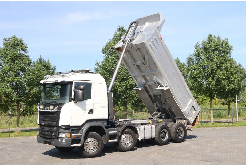 Scania R580 V8 | 8X4 | FULL STEEL | BIG AXLES | RETARDER | EURO 6 - Tippbil: bilde 1 Scania R580 V8 | 8X4 | FULL STEEL | BIG AXLES | RETARDER | EURO 6 - Tippbil: bilde 1