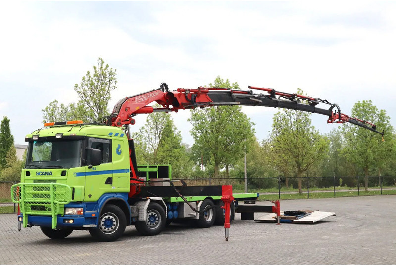 Scania R164-480 V8 | 8X4 | FASSI F600 | JIB | KRAN / CRANE - Trekkvogn: bilde 1 Scania R164-480 V8 | 8X4 | FASSI F600 | JIB | KRAN / CRANE - Trekkvogn: bilde 1