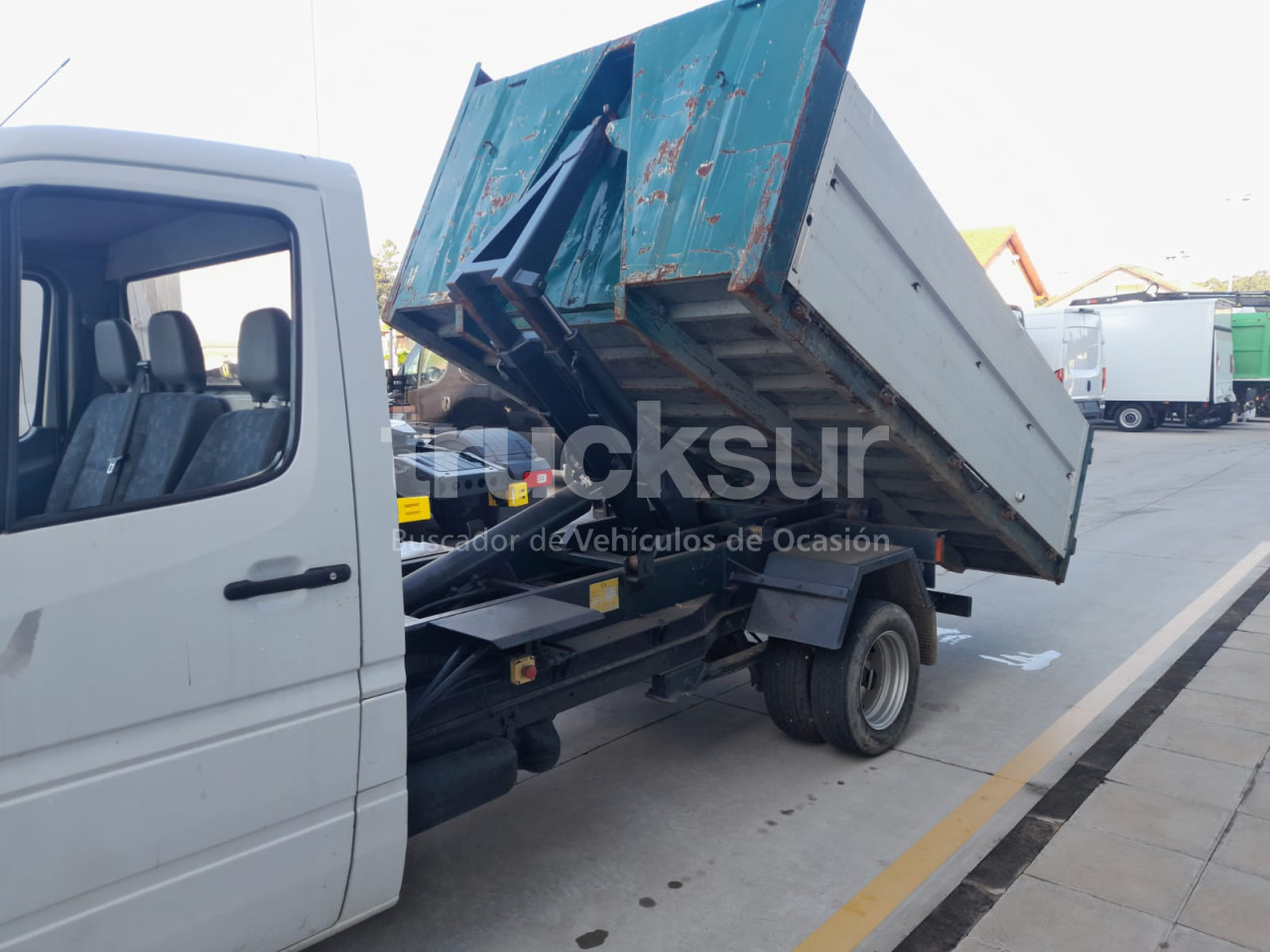 Varebil med tipp MERCEDES 416CDI: bilde 13