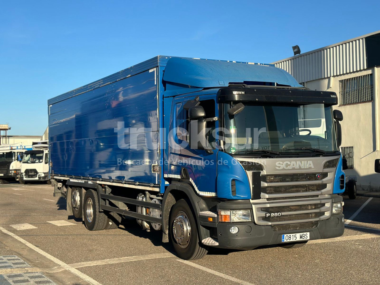 SCANIA P 280 ejes 6x2*4 - Skapbil: bilde 2 SCANIA P 280 ejes 6x2*4 - Skapbil: bilde 2