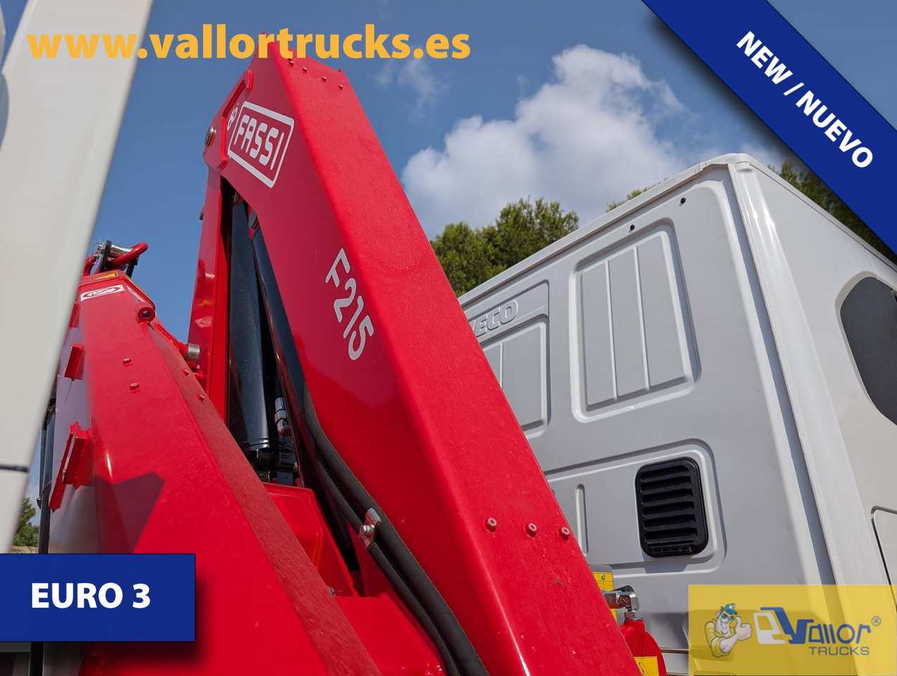 IVECO TWAY 470 FASSI ONLY EXPORT OUT EU - Kranbil: bilde 3 IVECO TWAY 470 FASSI ONLY EXPORT OUT EU - Kranbil: bilde 3