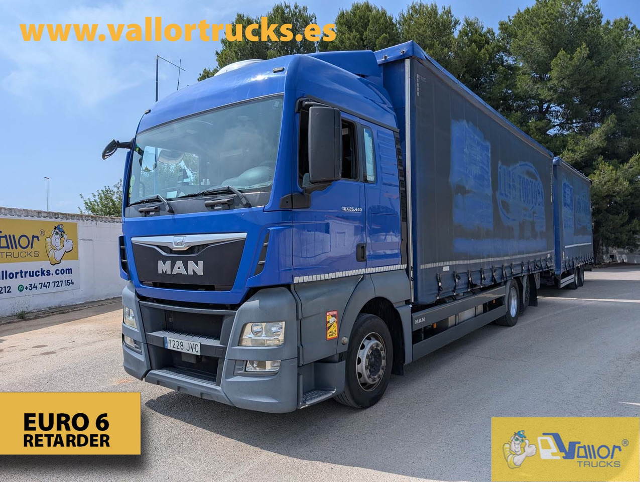 MAN TGX 26.440 - ROAD TRAIN - Kapellbil: bilde 1 MAN TGX 26.440 - ROAD TRAIN - Kapellbil: bilde 1