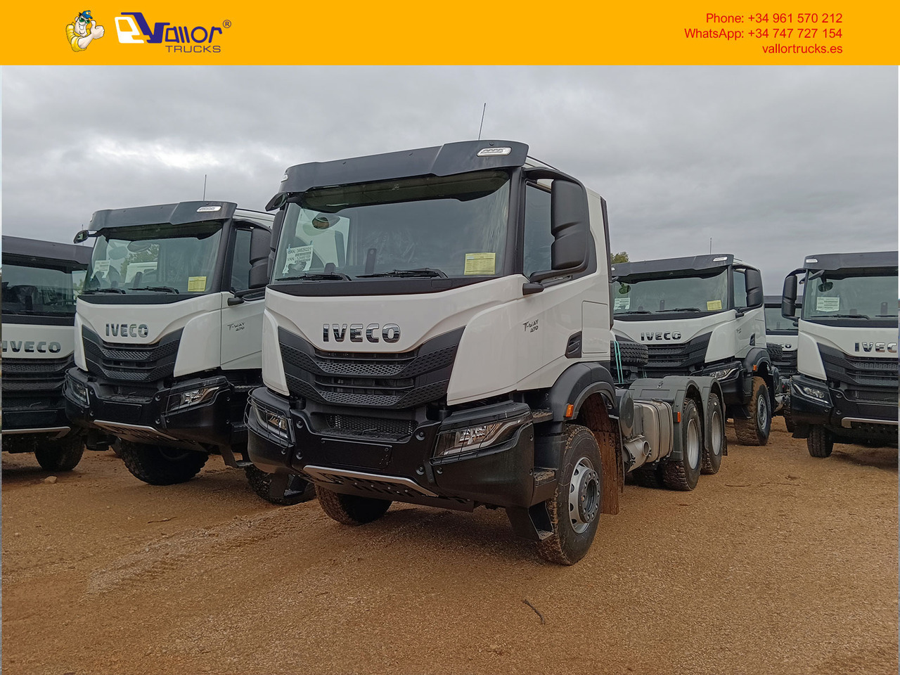 IVECO TWAY AT720T47 6x6 HEAVY DUTY TRUCKS EXPORT - Trekkvogn: bilde 1 IVECO TWAY AT720T47 6x6 HEAVY DUTY TRUCKS EXPORT - Trekkvogn: bilde 1