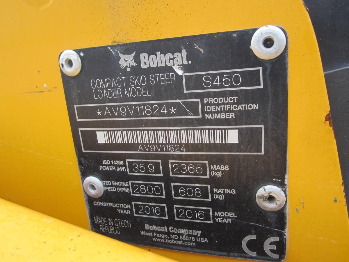 Bobcat S450 - Kompaktlaster: bilde 4 Bobcat S450 - Kompaktlaster: bilde 4