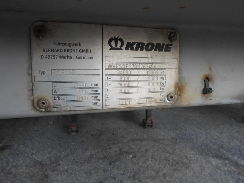 Krone - Gardintrailer: bilde 4 Krone - Gardintrailer: bilde 4