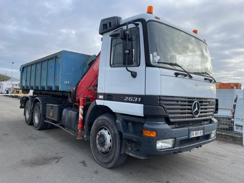 Mercedes Actros 2631 - Krokbil, Kranbil: bilde 1 Mercedes Actros 2631 - Krokbil, Kranbil: bilde 1