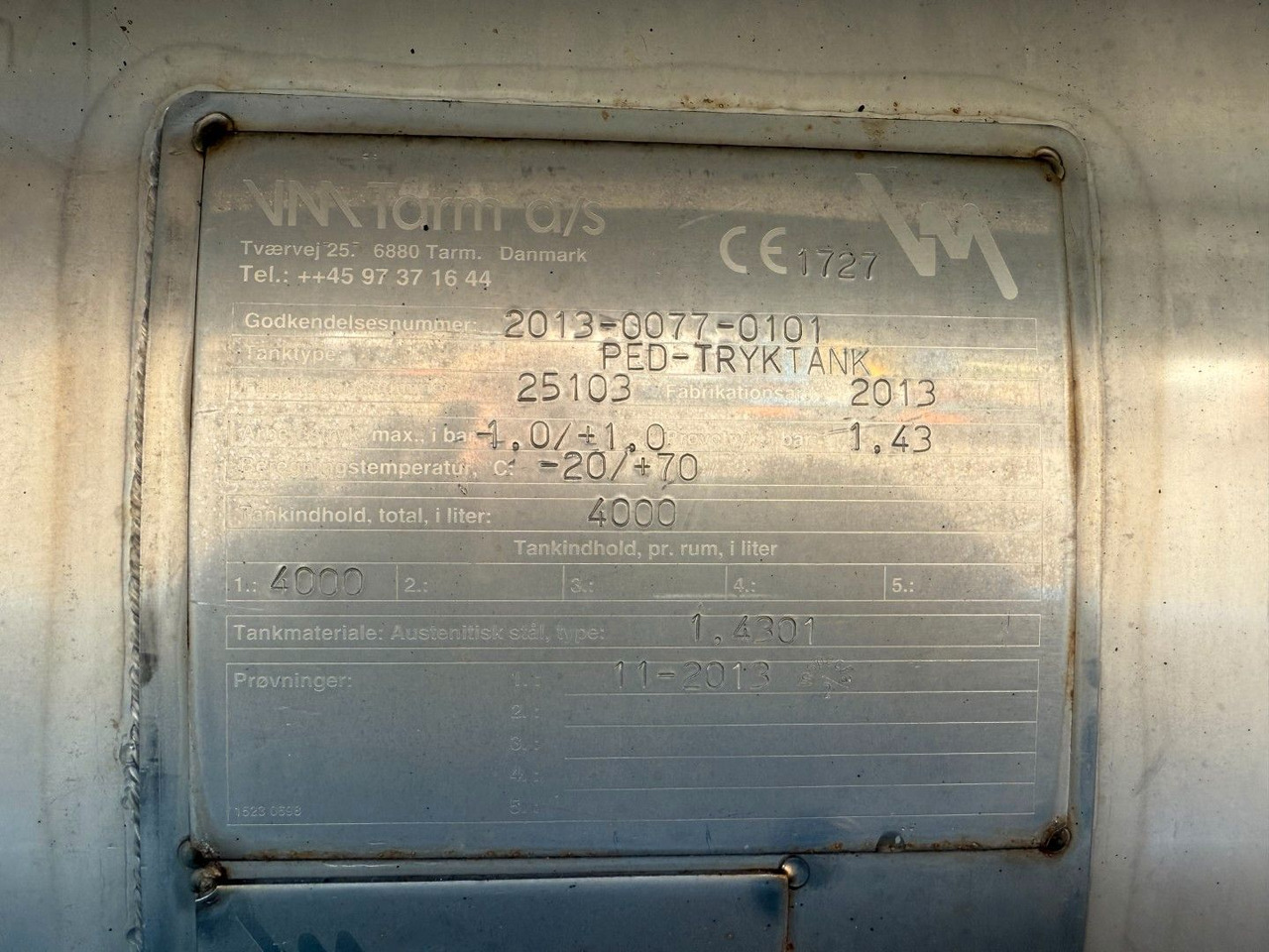 MAN TGM 14.250 VM-Tarm Stainless Steel 4000 l. Kombi - Vakuum lastebil: bilde 5 MAN TGM 14.250 VM-Tarm Stainless Steel 4000 l. Kombi - Vakuum lastebil: bilde 5