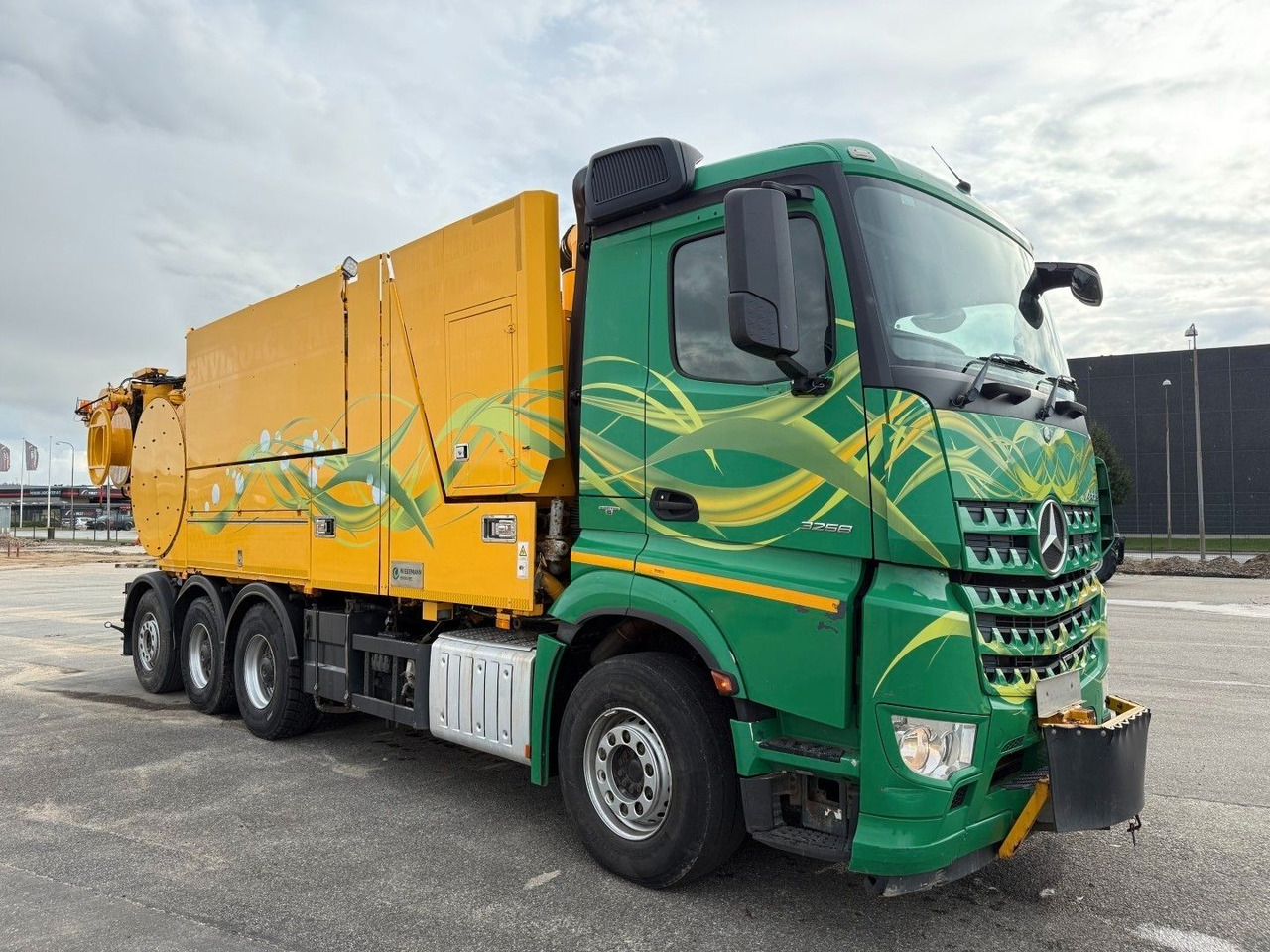 Mercedes-Benz 3258 RHD 8x4-4 Wiedemann Super 1000 Recycler - Vakuum lastebil: bilde 1 Mercedes-Benz 3258 RHD 8x4-4 Wiedemann Super 1000 Recycler - Vakuum lastebil: bilde 1