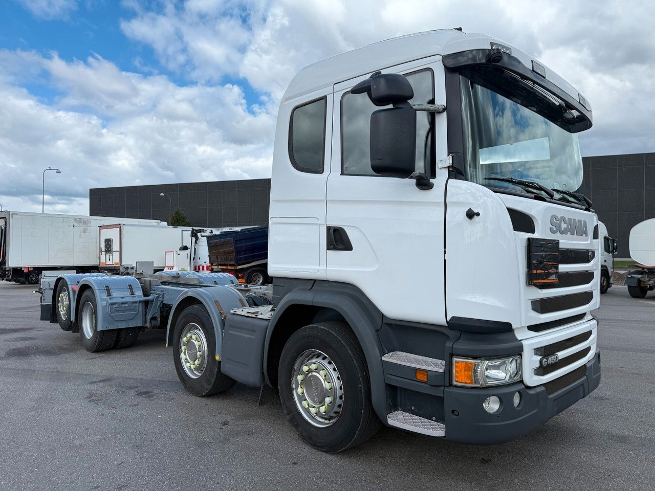 Scania G450 8x2*6 ADR Chassis / Fahrgestell / Euro 6 - Chassis lastebil: bilde 2 Scania G450 8x2*6 ADR Chassis / Fahrgestell / Euro 6 - Chassis lastebil: bilde 2