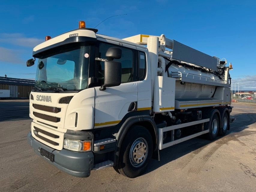 Scania P360 Euro 6 6x4 JHL Hvidtved Larsen FlexLine 312 - Vakuum lastebil: bilde 1 Scania P360 Euro 6 6x4 JHL Hvidtved Larsen FlexLine 312 - Vakuum lastebil: bilde 1