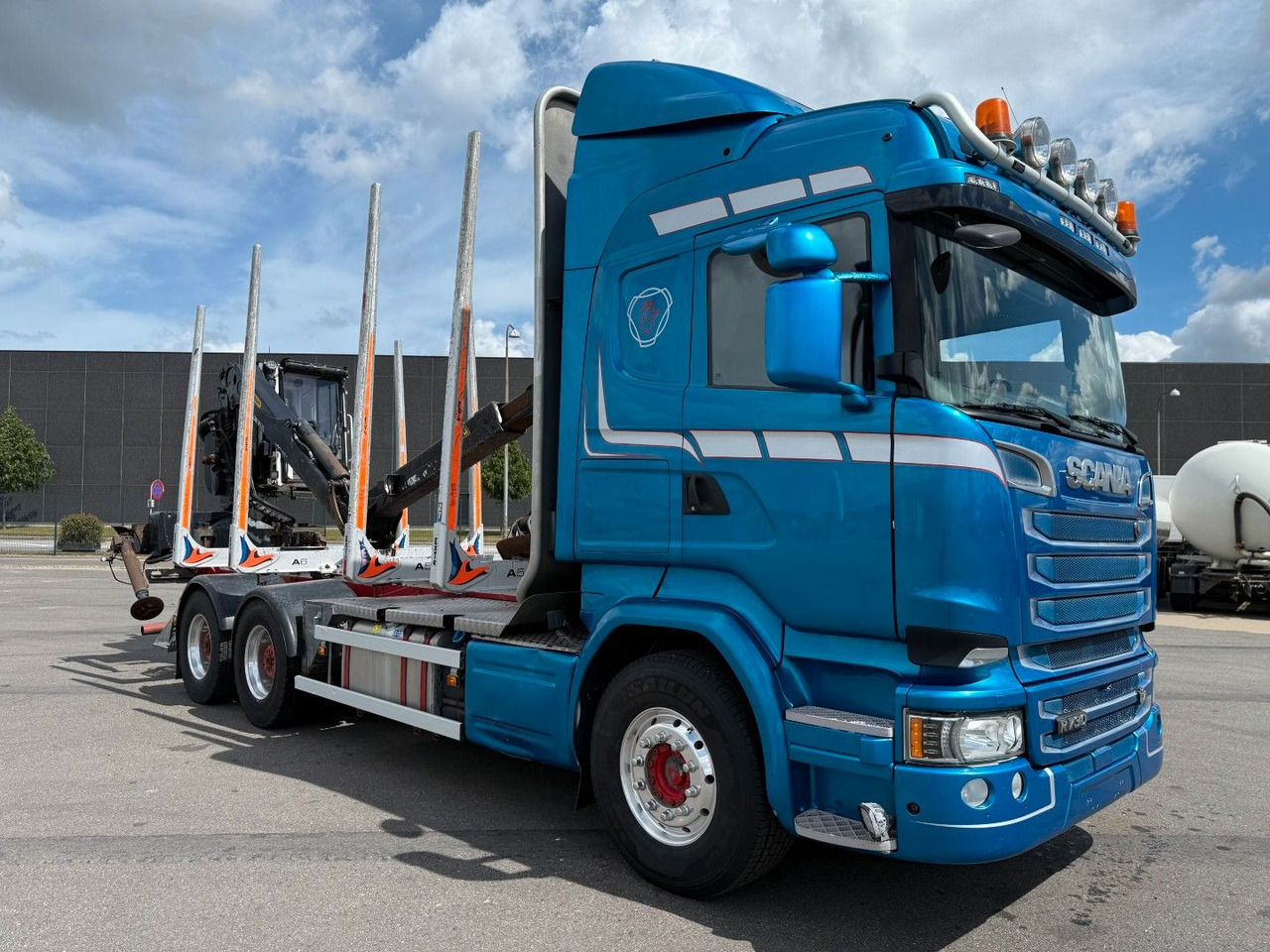 Scania R730 V8 6x4 Palfinger Epsilon M12L80 / Holz Wood - Tømmerbil, Kranbil: bilde 3 Scania R730 V8 6x4 Palfinger Epsilon M12L80 / Holz Wood - Tømmerbil, Kranbil: bilde 3