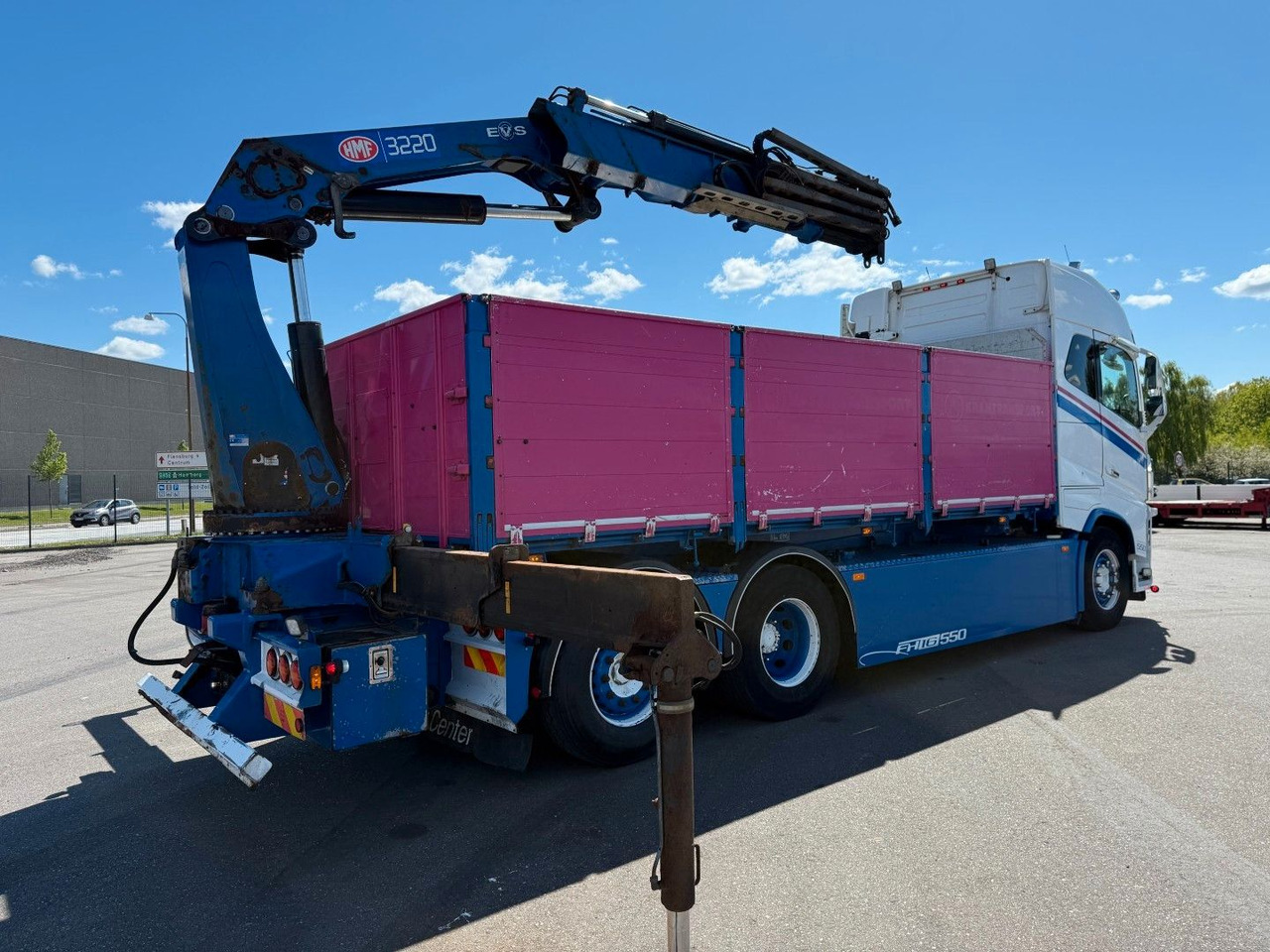Volvo FH 16.550 6x2*4 / Crane HMF 3220K4 Euro 6 - Kranbil: bilde 4 Volvo FH 16.550 6x2*4 / Crane HMF 3220K4 Euro 6 - Kranbil: bilde 4