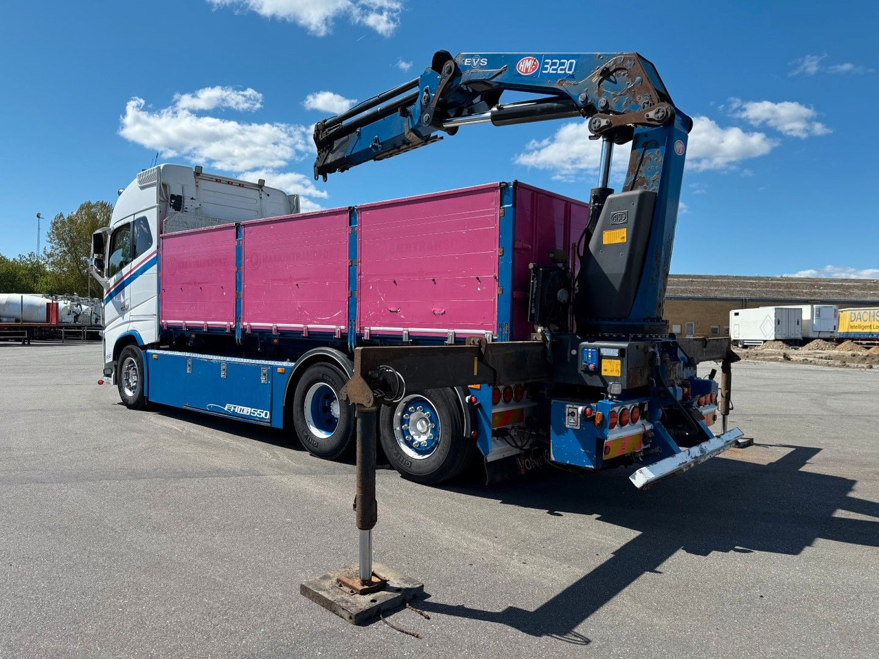 Volvo FH 16.550 6x24 / Crane HMF 3220K4 Euro 6 - Kranbil: bilde 5 Volvo FH 16.550 6x24 / Crane HMF 3220K4 Euro 6 - Kranbil: bilde 5