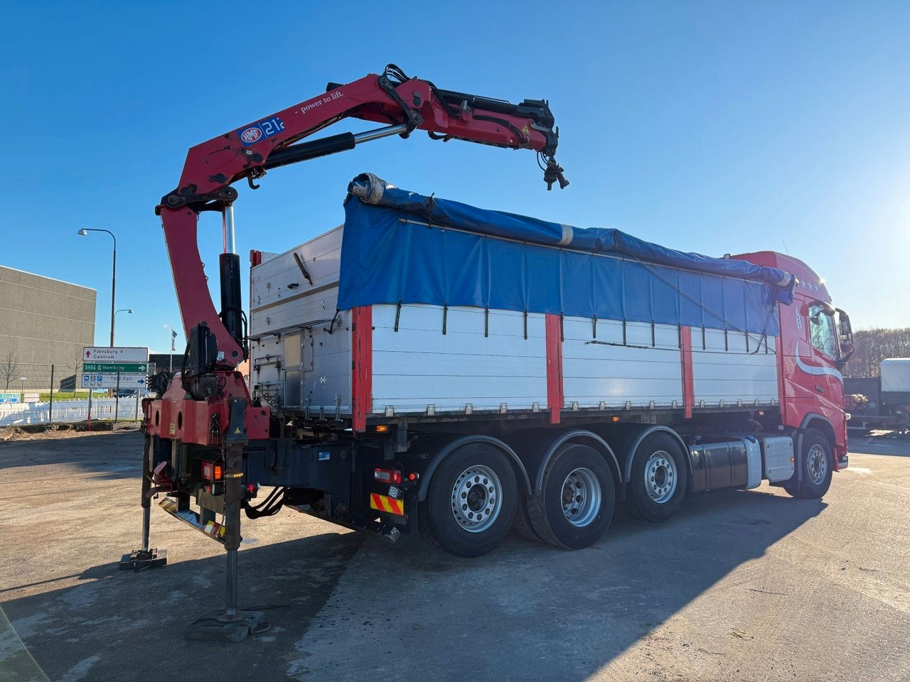 Volvo FH 500 8x2*6 Tipper / Kran / Crane / HMF 2120 - Kranbil: bilde 3 Volvo FH 500 8x2*6 Tipper / Kran / Crane / HMF 2120 - Kranbil: bilde 3