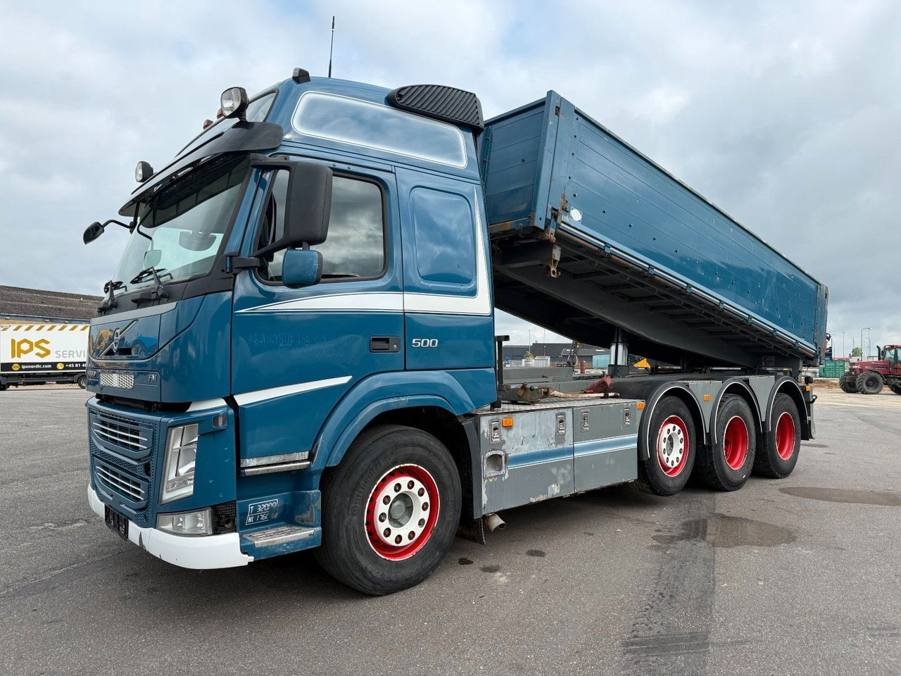 Volvo FM 500 8x4 Pushertridem 3 Way Tipper / Kipper - Tippbil: bilde 1 Volvo FM 500 8x4 Pushertridem 3 Way Tipper / Kipper - Tippbil: bilde 1