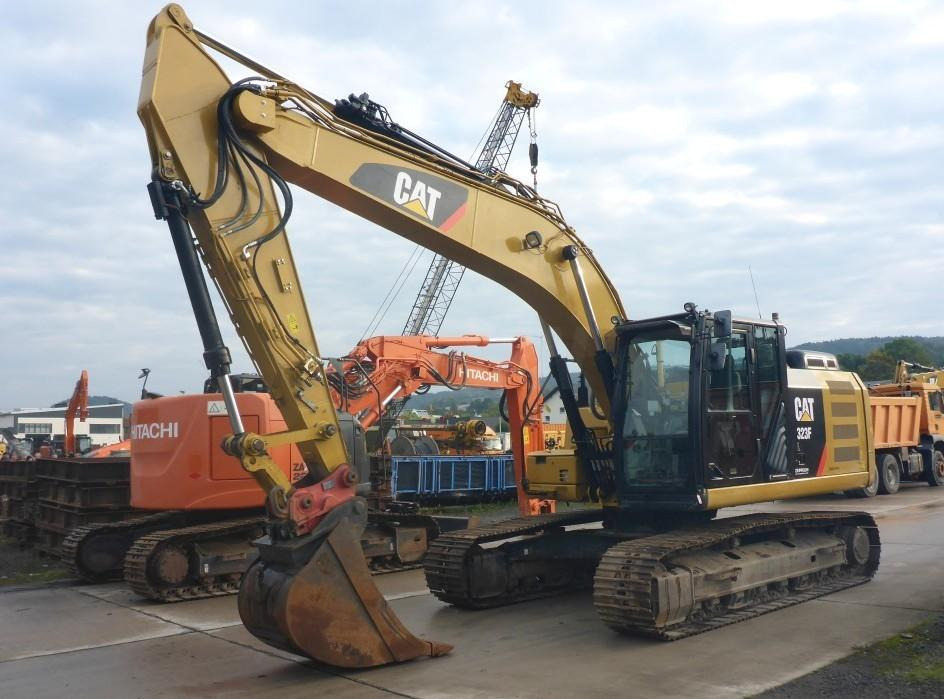 Caterpillar 323F L - Beltegraver: bilde 1 Caterpillar 323F L - Beltegraver: bilde 1