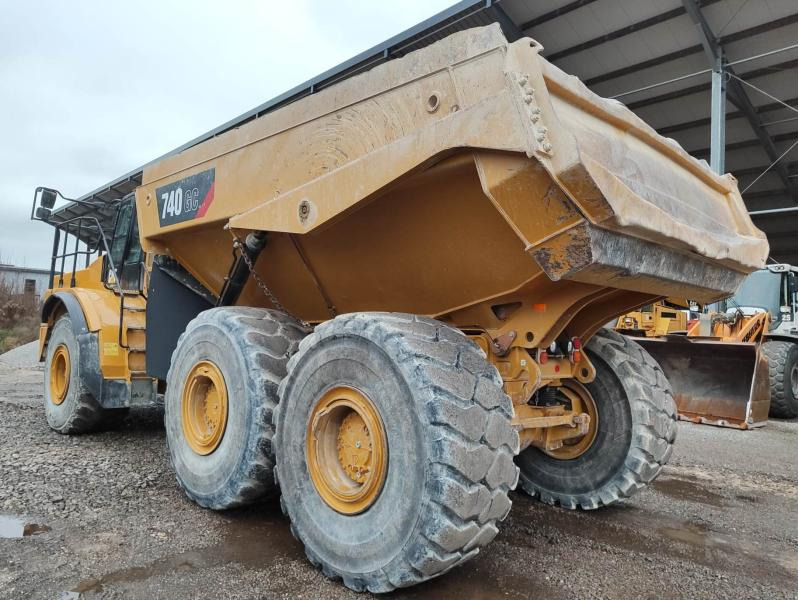 Caterpillar 740GC - Rammestyrt dumper: bilde 1 Caterpillar 740GC - Rammestyrt dumper: bilde 1
