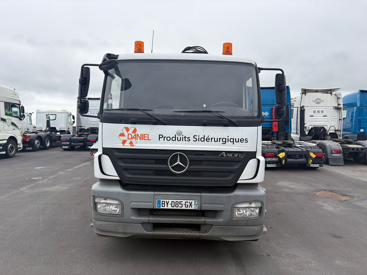 Mercedes Axor 2533 - Planbil: bilde 1 Mercedes Axor 2533 - Planbil: bilde 1