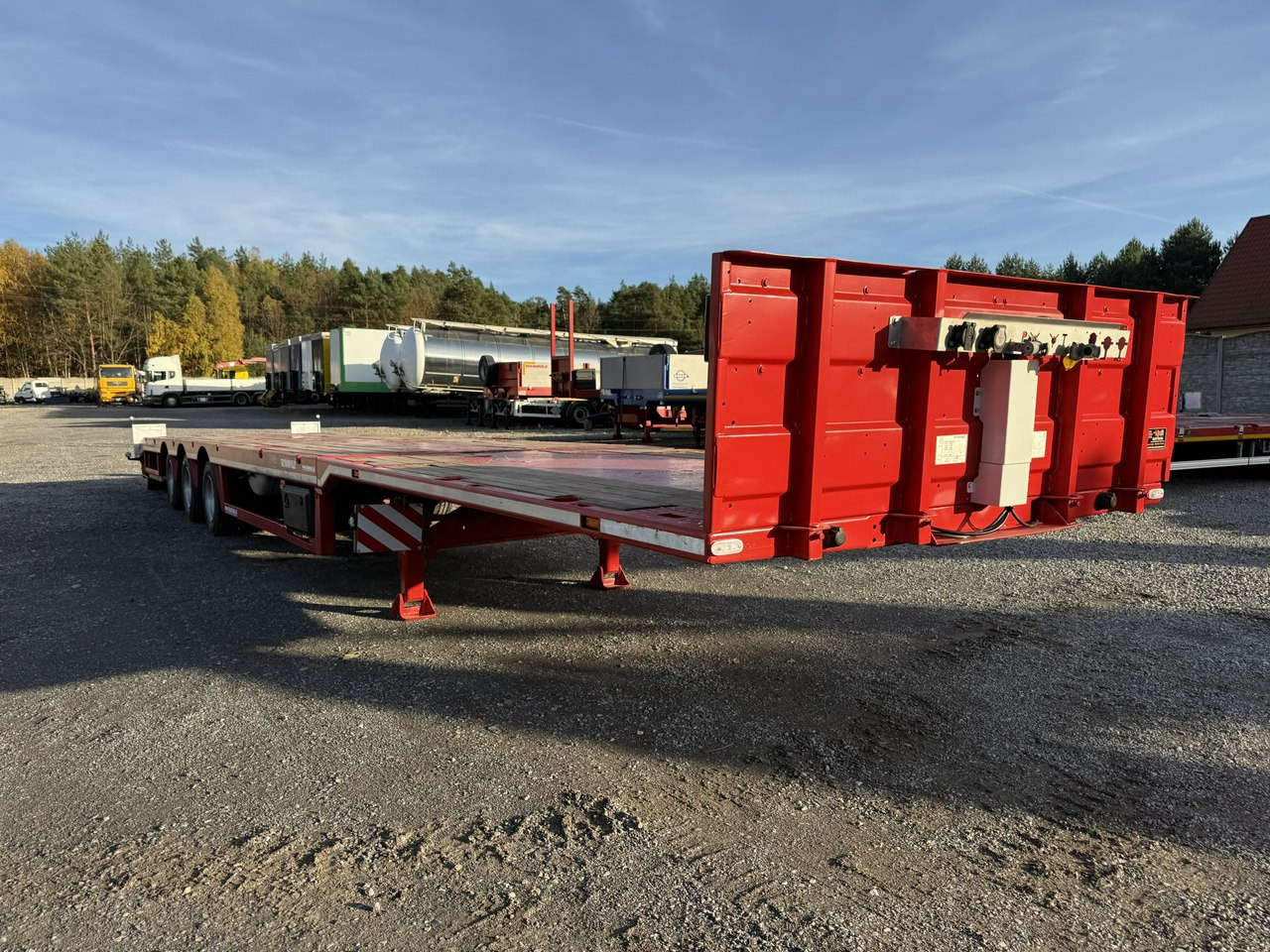 Faymonville Niskopodłogowa Telemega Rozciągana 7m 3-Osiowa Oś skrętna - Lavloader semitrailer: bilde 4 Faymonville Niskopodłogowa Telemega Rozciągana 7m 3-Osiowa Oś skrętna - Lavloader semitrailer: bilde 4