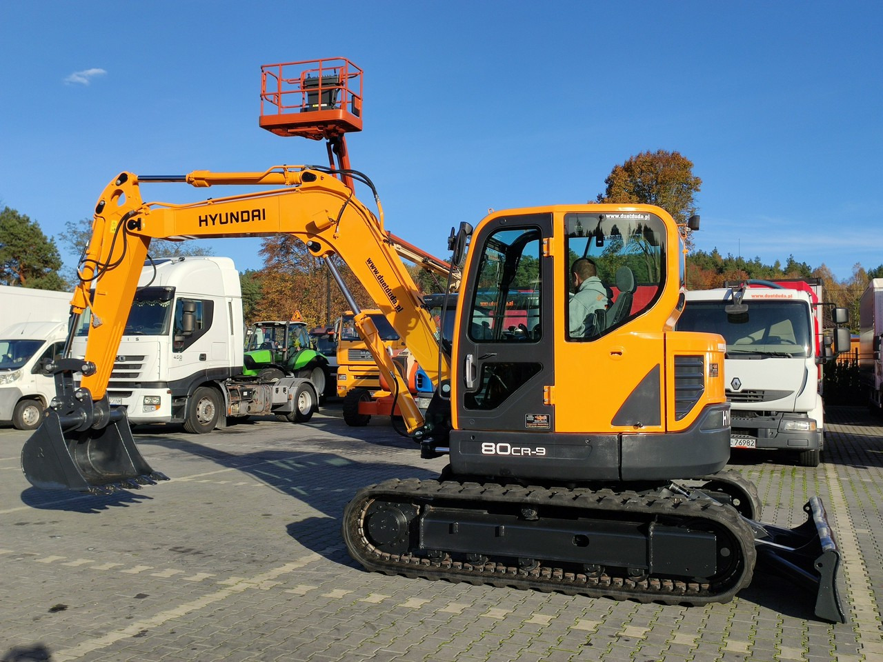 Hyundai ROBEX 80CR-9 2013r 8,3 tony - Beltegraver: bilde 3 Hyundai ROBEX 80CR-9 2013r 8,3 tony - Beltegraver: bilde 3