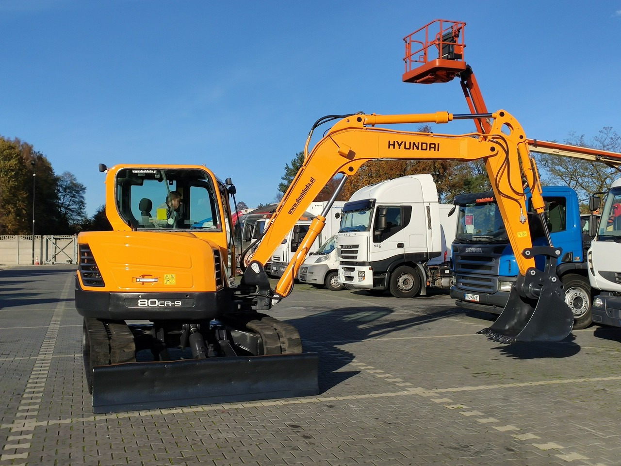 Hyundai ROBEX 80CR-9 2013r 8,3 tony - Beltegraver: bilde 4 Hyundai ROBEX 80CR-9 2013r 8,3 tony - Beltegraver: bilde 4