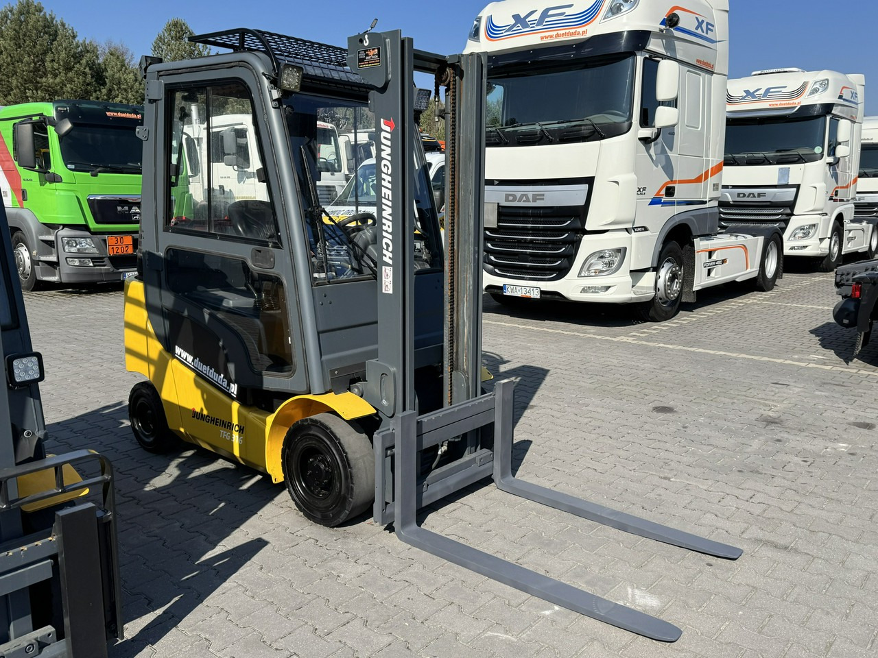 Jungheinrich TFG 316 Duplex Przesuw Boczny Oświetlenie Robocze - Gasstruck: bilde 4 Jungheinrich TFG 316 Duplex Przesuw Boczny Oświetlenie Robocze - Gasstruck: bilde 4