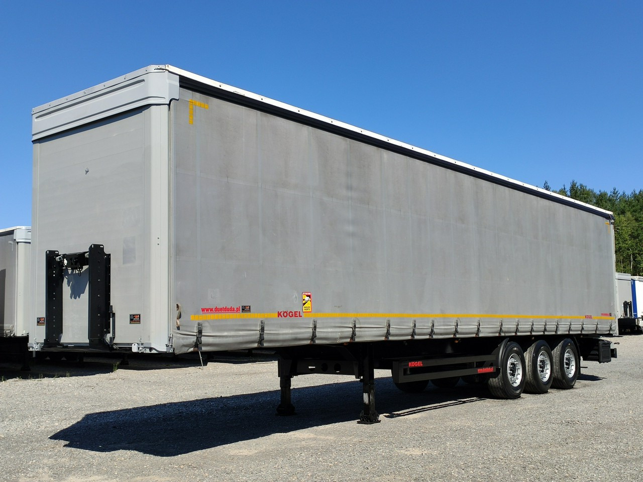 Kogel S 24 Standard - Gardintrailer: bilde 1 Kogel S 24 Standard - Gardintrailer: bilde 1