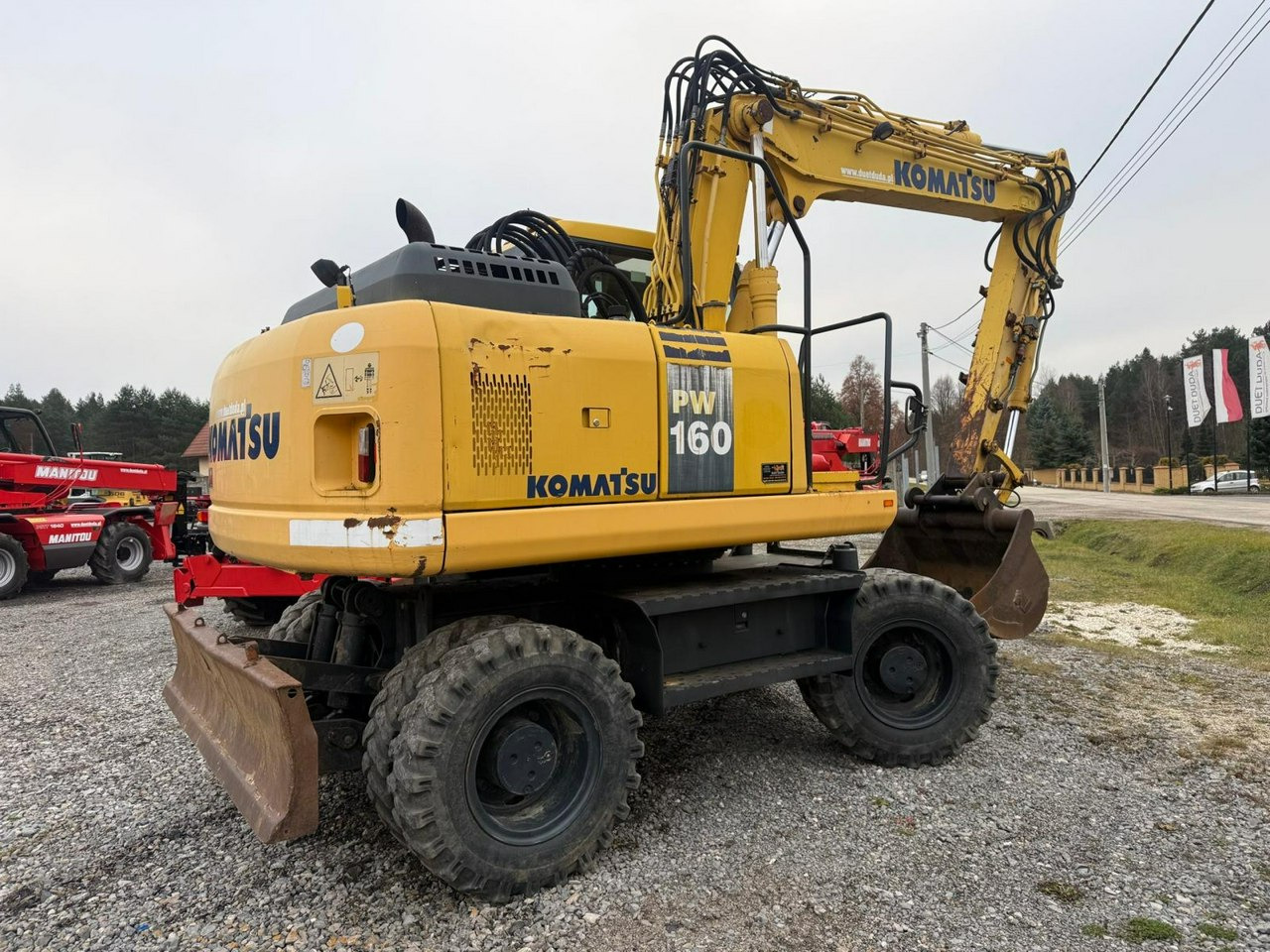 Komatsu PW160-7E0 Szybko Złącze Sprawna Stan Dobry - Hjulgraver: bilde 3 Komatsu PW160-7E0 Szybko Złącze Sprawna Stan Dobry - Hjulgraver: bilde 3